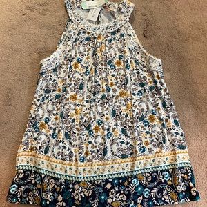 Skies are Blue top from Stitch Fix XL